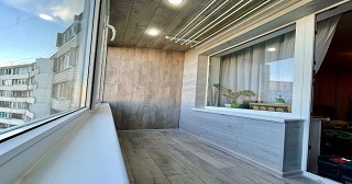 Обшивка лоджии Шарыпово цена от 207 руб. м/2.